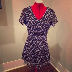 H&M button down dress